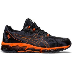 asics noir orange