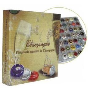 Album Collector pour 100 capsules ou muselets de Champagne