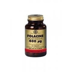 MINERAUX - OLIGO-ELEMENTS Solgar Vitamine B9 400μg 100 comprimés