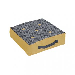 Coussin de sol carré pour canapé modulaire en coton Cosy - 9389