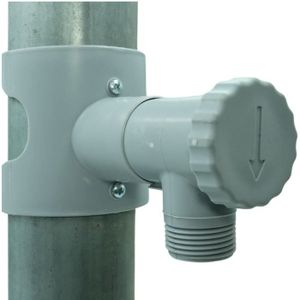 COLLECTEUR EAU - CUVE  Récupérateur d'eau de pluie CAPT'EAU pour conduits circulaire (GRIS)4