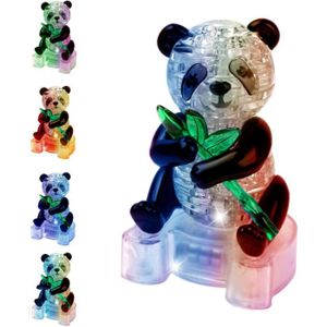 PUZZLE Coolplay Puzzle en cristal 3D avec lères colorées 