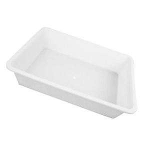 GSG CERAMICHE LKTOPSLTICR000 Cache-pot fin blanc brillant