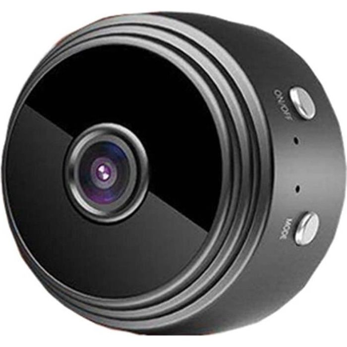 YESWE Camera Espion 4K Mini Camera Surveillance WiFi Interieur sans Fil A  Distance Discrete Enregistreur Detecteur Mouvement Spy Cam Vision Nocturne