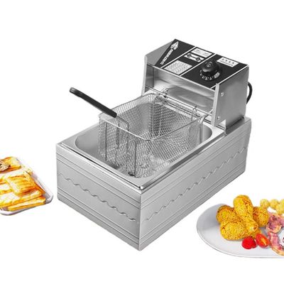 Friteuse Electrique Professionnelle 10L Friteuse Électrique En Acier