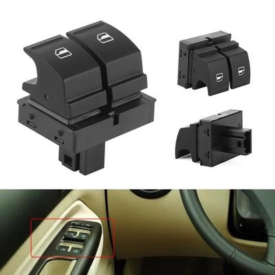 Interrupteur Lève-Vitre Avant Gauche Pour Nissan Qashqai (12.2006 - 12.2013) - Neuf NTY