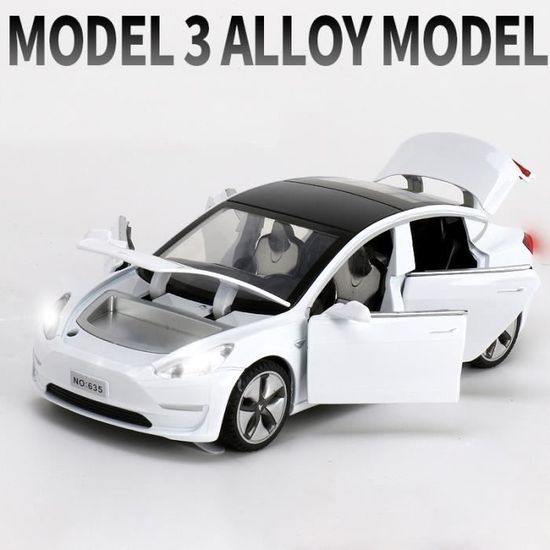Coche Tesla Cybertruck 1/32 De Aleación De Zinc | Con Luces Y Sonido | Modelo De Camión Con Tracción Hacia Atrás Para Niños