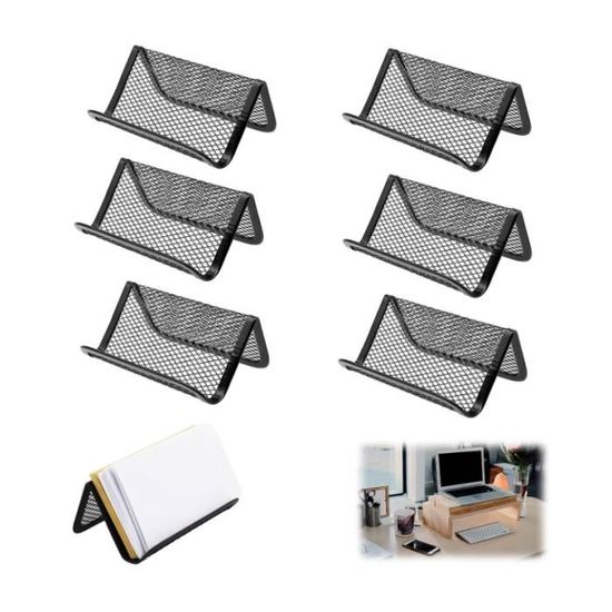Porte-cartes De Visite Métal Doré - Support Bureau élégant | Organisateur Cartes De Visite Pour Professionnels