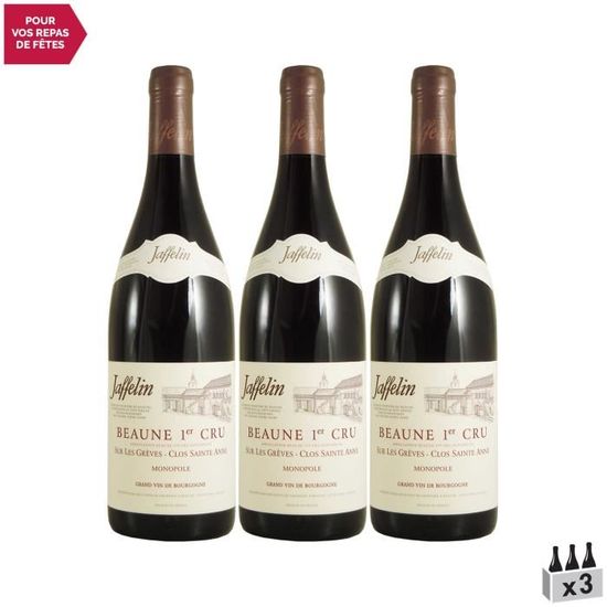 Beaune 1er Cru Sur les Grèves Clos SaintAnne Monopole Rouge 2017