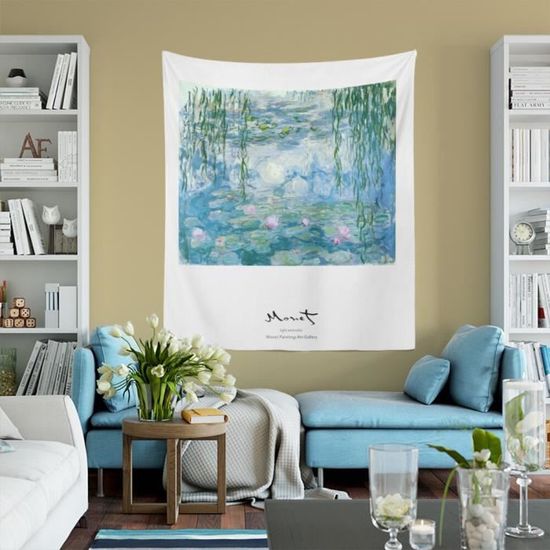 Fine Art Tapestries Wall Art Hanging Tapestry Watteau Spring II