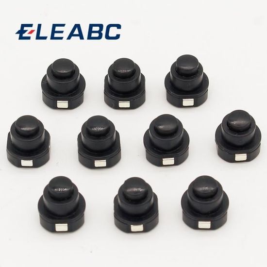 Lot de 10 Pièces Boutons Poussoir Ronds Pour Lampe de Poche, Torche — free download