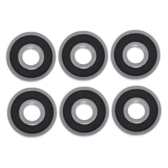 Lot De 10 Roulements à Billes R8 RS - Double étanchéité Caoutchouc, Pour Fauteuil Roulant Et Moteurs - 5