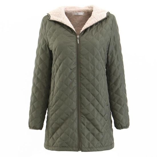 Manteau D'hiver Fille Doudoune Polaire à Capuche - Coupe-vent, Imperméable, Mi-long - Pour Enfants, école Et Plein Air