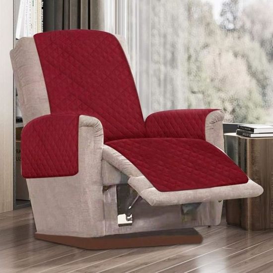 ZNSAYOTX – Lot De 4 Housses De Luxe En Velours Doux, Extensibles Et Antidérapantes Pour Canapé 3 Coussins – Causeuse, Sofa, Salon – Housse De Protection Chien, Animaux De Compagnie (café Foncé, Sofa