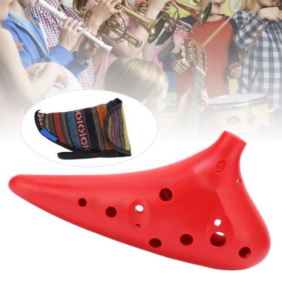 12 Hole Ocarina Alto C Ocarina, ABS Durable Ocarinas Instrument AC Alto 12 Trous C Clé Ocarinawind 12 Hole 12 Hole Ocarina Alto C Ocarina, ABS Durable Ocarinas Instrument AC Alto 12 Trous C Clé Ocarinawind 12 Hole