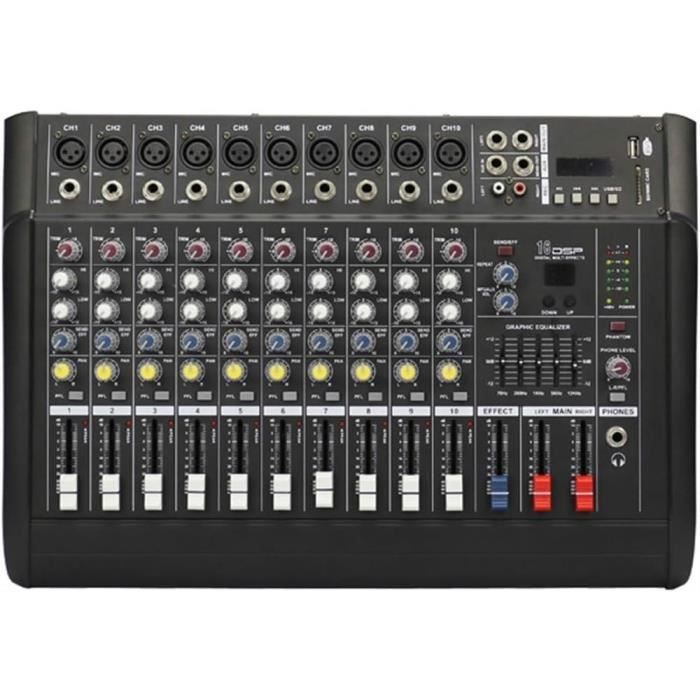 Lot De 10 Boutons De Potentiomètre Métal 6 Mm - Noir