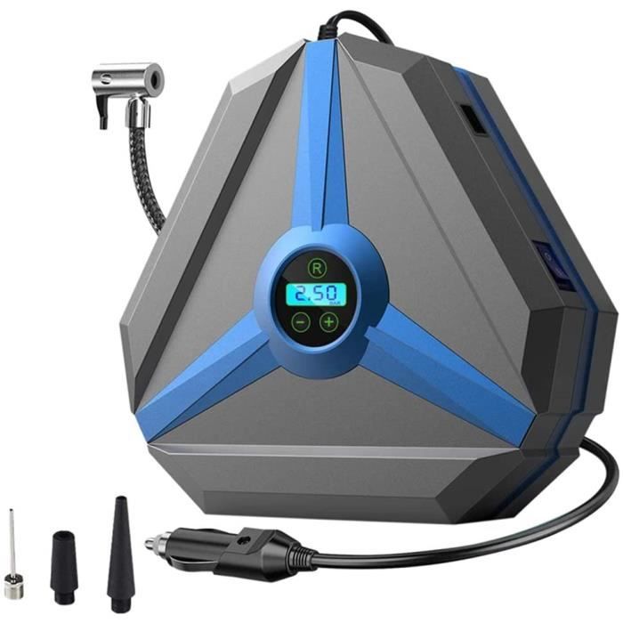 Compresseur D'Air Portable 12V 150 PSI - Gonfleur Pneus Voiture Robustesse Maxi - Neuf