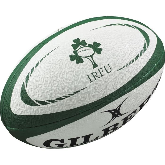 GILBERT Ballon de rugby REPLICA - Taille Midi - Irlande