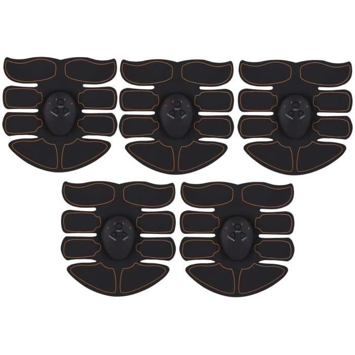 Ceinture EMS De Stimulation Musculaire Abdominale - 6 Modes, Portable, Pour Tonification Et Perte De Poids