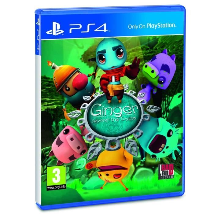 Ginger Beyond The Crystal Jeu PS4