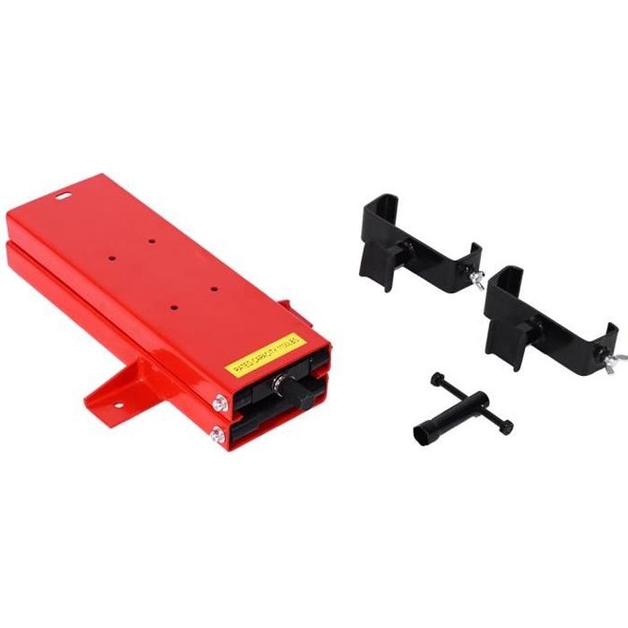 FUDANY-Pont Élévateur Ciseaux pour Voiture Moto Plate-forme Élévatrice Support de Montage et Levage Capacité Max. 500KG