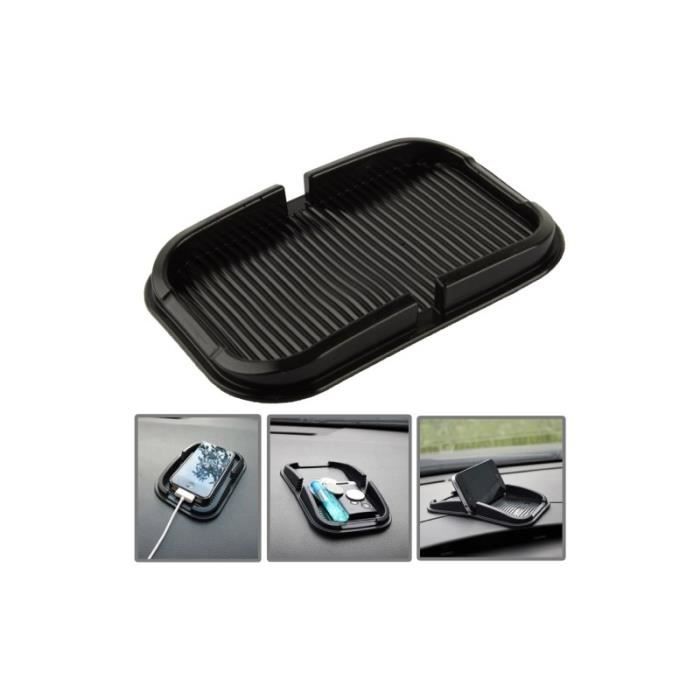 Voiture tableau de bord anti-dérapants Magic Sticky Silicone Gel Pad / support pour l'iPhone 5 & 5 s / iPhone 4 & 4 s (noir)