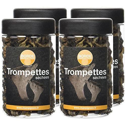 Borde Trompettes Déshydratées Pot PET 30 g - Lot de 4 - 010464