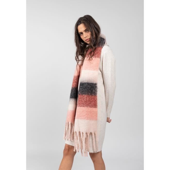 Echarpe femme Deeluxe odette - rose - TU