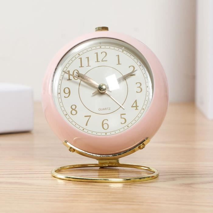 Mignon Réveil pour enfant - rose