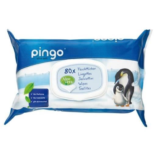 Pingo Lingettes ecologiques – 80 Pièces