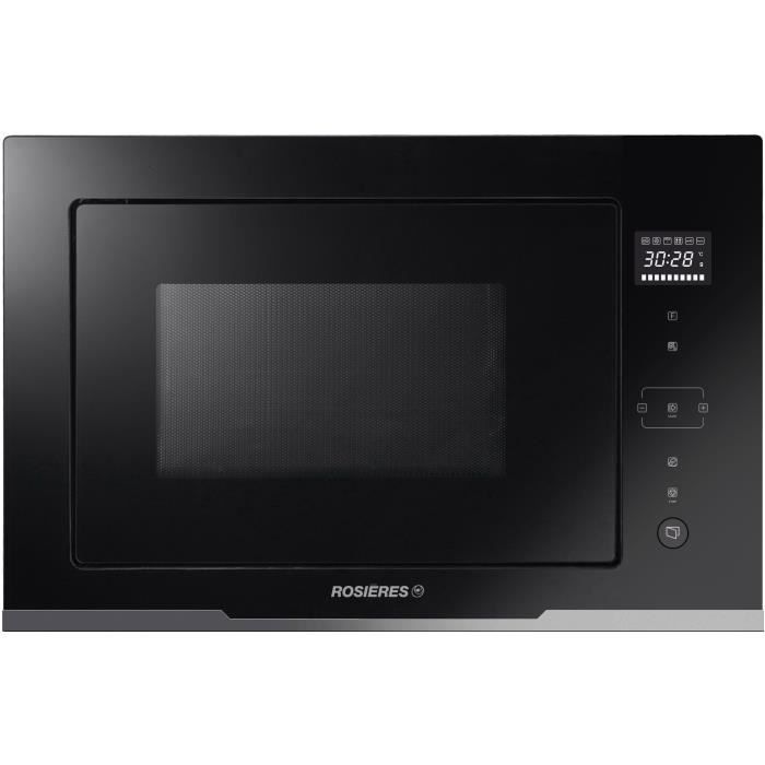Micro-ondes Grill encastrable - ROSIERES - RMGS28PN - Inox - 28 L