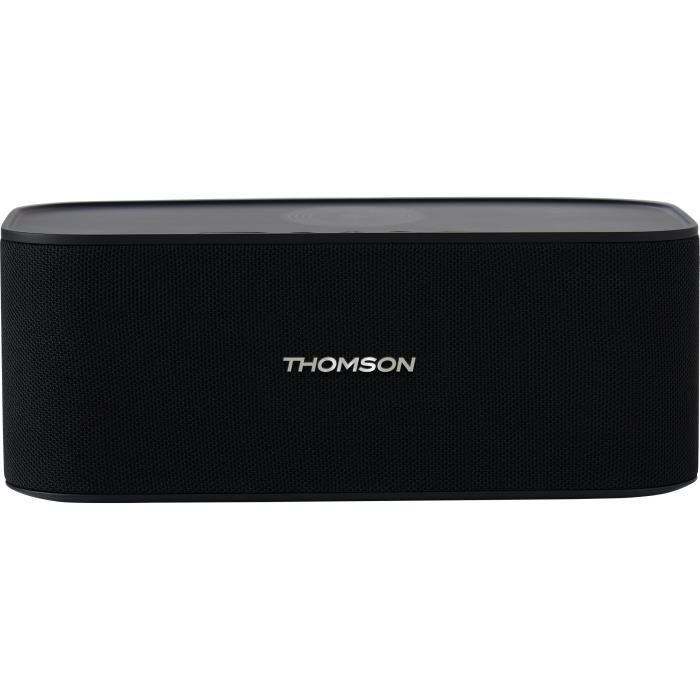 Enceinte sans-fil Bluetooth avec chargeur à induction noire Thomson WS06IPB