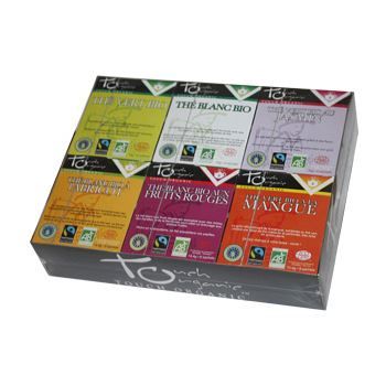 Touch Organic Assortiment de 6 boites x 8 sache…
