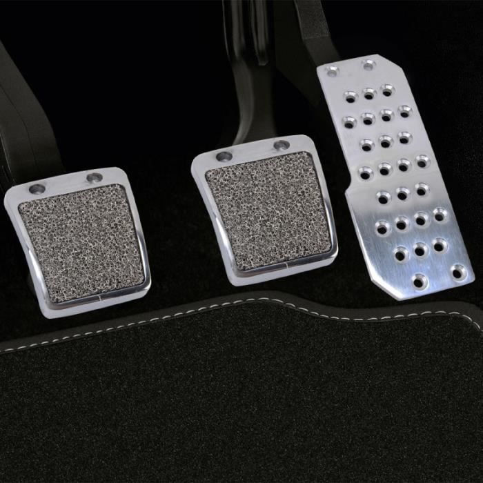 Pédale voiture 3 en 1 manuel de sécurité acier inoxydable frein Pédales Pads Honda