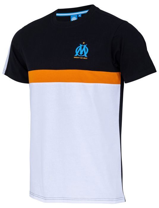 Olympique De Marseille T-Shirt Ufficiale OM - Collezione Uomo (Cotone, Taglie S-XXL)