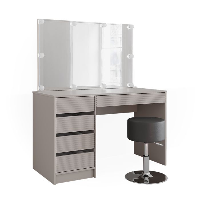 Coiffeuse Sherry 120cm avec miroir guirlande LED et tabouret Cachemire Vicco 51675 Coiffeuse Sherry 120cm avec miroir guirlande LED et tabouret Cachemire Vicco 51675