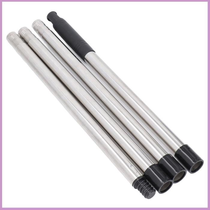 Adaptateur D'Angle Rotatif Pour Perche Télescopique - Compatible Avec Les Brosses Et Raclettes - Nettoyage Des Gouttières Et Coins
