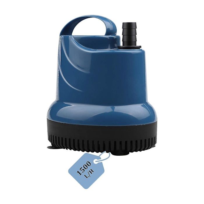 Comparer les prix de Mini pompe à eau submersible 1500 l/h 20 W 230 V pompe à vide de sous-sol hauteur de refoulement 16 m câble 18 m po Étiquette