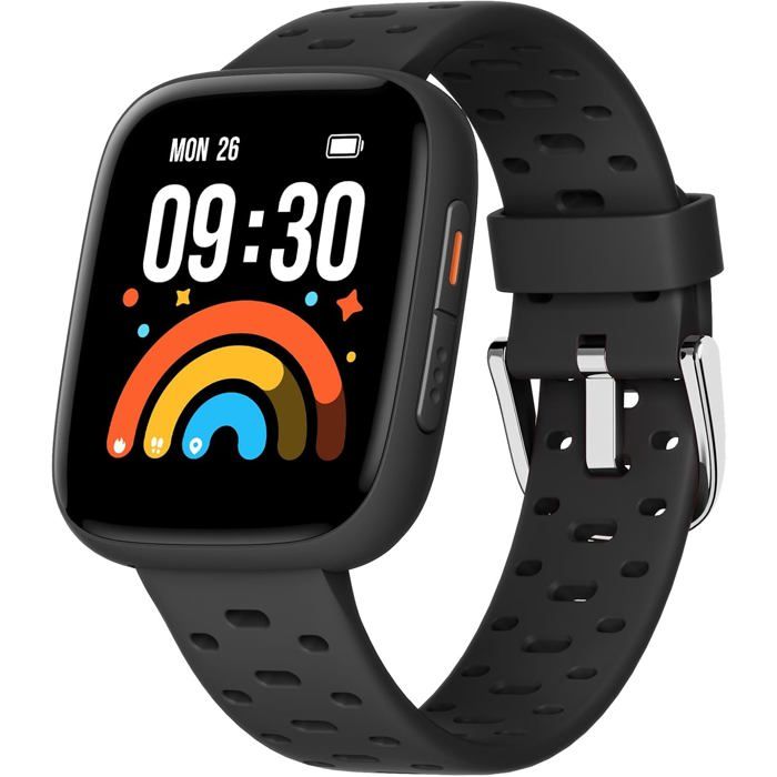 Montre connectée - UNDERSCORE - BIGGERFIVE BRAVE 3 - Étanche 30m - Écran AMOLED 1 8 - Suivi santé enfant