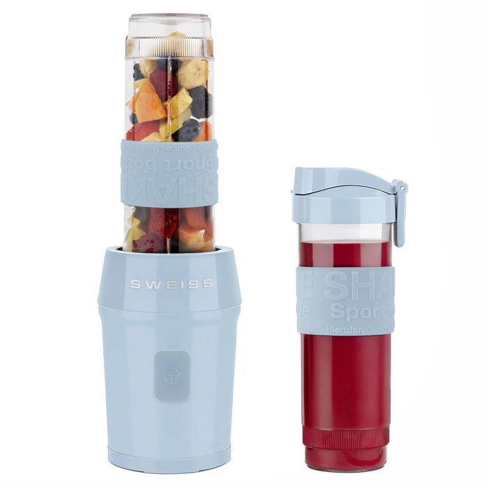 Mini Blender SWEISS MOOV6 – 300W, 570 ml, 2 Gourdes