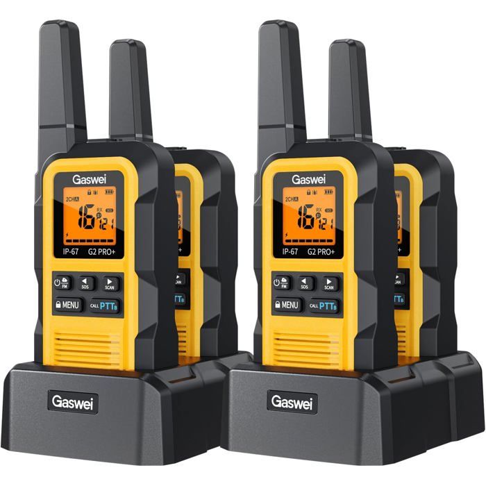 Communication Sans Mains Lot De 2 Talkies-Walkies Legami - Portée 3-5 Km, 8 Canaux, Fonction VOX Mains Libres - Pour Enfants Et Adultes, Idéal Communication Sans Mains Lot De 2 Talkies-Walkies Legami - Portée 3-5 Km, 8 Canaux, Fonction VOX Mains Libres - Pour Enfants Et Adultes, Idéal