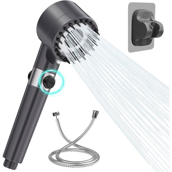 Pommeau De Douche À Économie D'Eau Avec Filtre, Augmentation De La