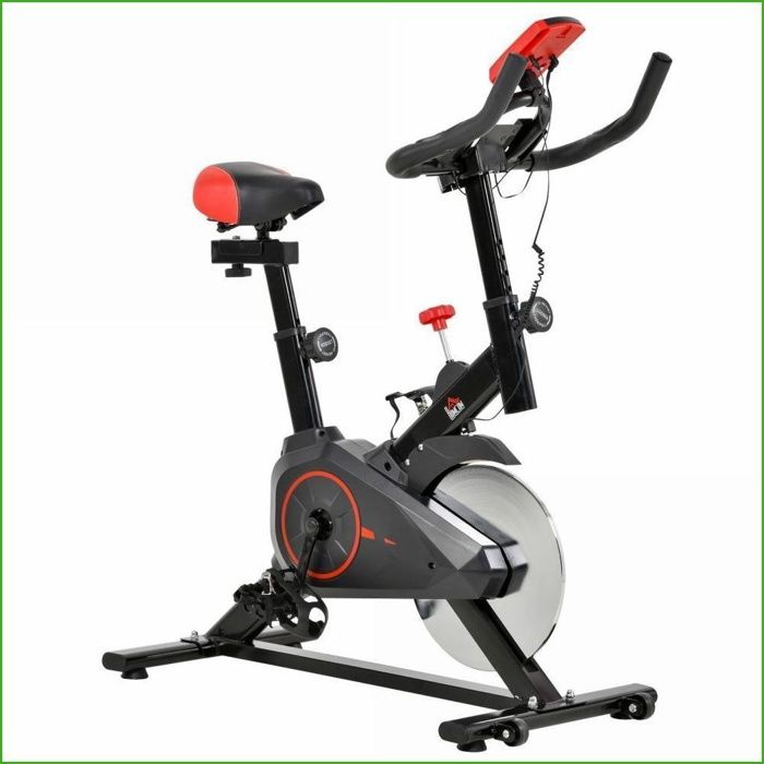 Vélos dexercice - HOMCOM - Entraînement Maison Écran LCD Ajustable – Noir