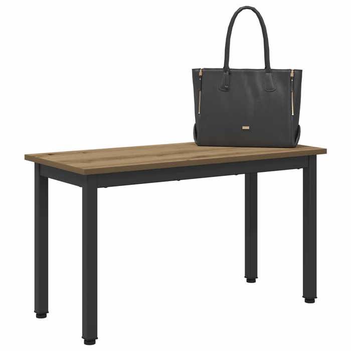 [50808]Banc confortable - Banc/Banquette - Fauteuil salon - Chêne artisan 80x35x45 cm Bois dingénierie Poids:7.58 Kg