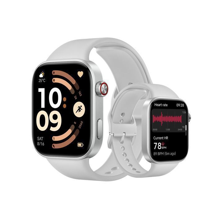 REDMI Watch 6 Silver Gray - Montre connectée - AMOLED 2 07 - Autonomie 24 jours - GNSS multi-système