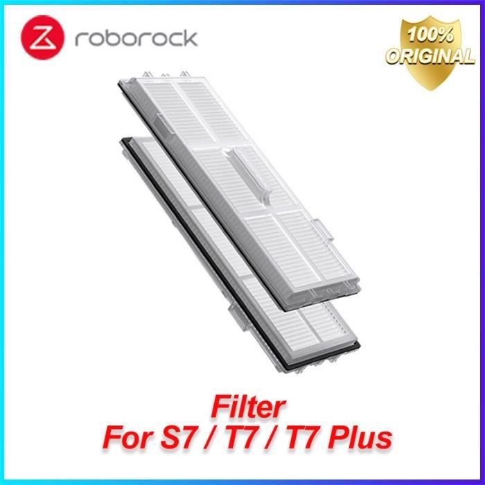 Filtre - Roborock s7 – accessoires d'origine, Kit d'accessoires pour  Roborock S7, chiffons de vadrouille S7, - Cdiscount Electroménager