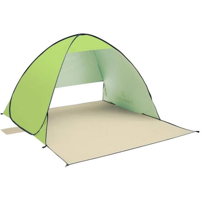 Tente De Plage Pop-Up - 1 Lot De Tente De Plage Pliable - Abri De Soleil Pour Anti-Uv - Mini