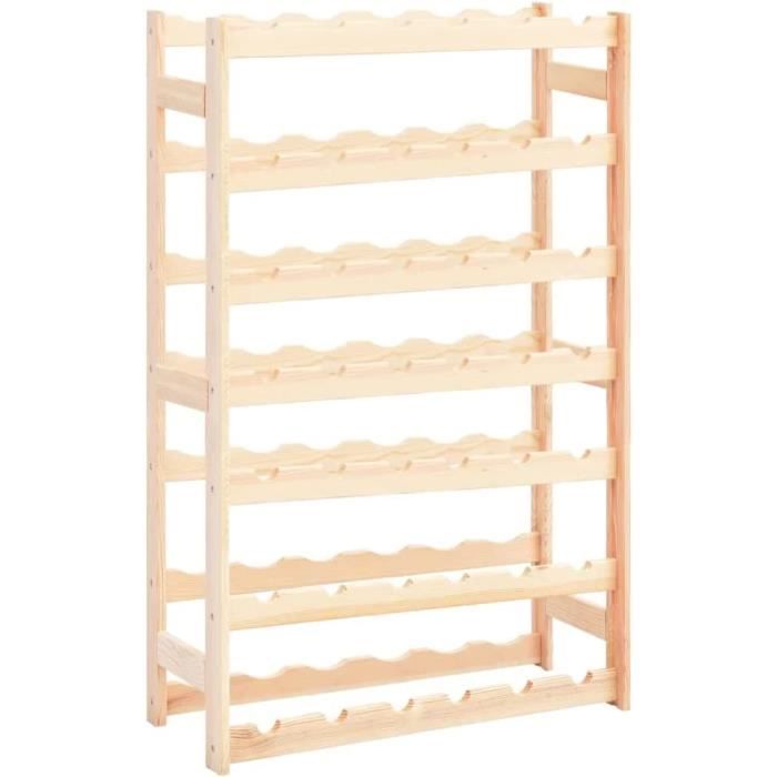 Casier à Bouteilles pour 42 Bouteilles - Pinède - Contemporain - Design - Beige