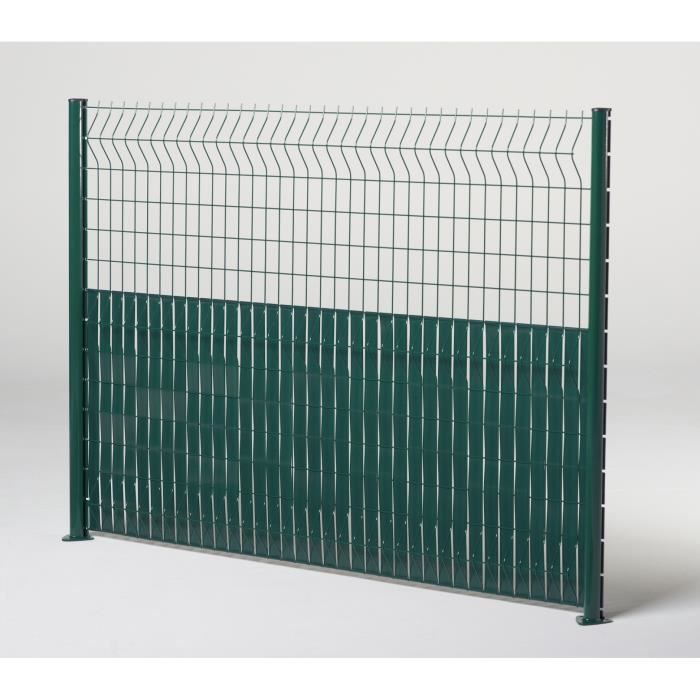 Kit De Lamelles Occultantes Rouleau Lixo Pvc, L.60 m Vert - Dirickx