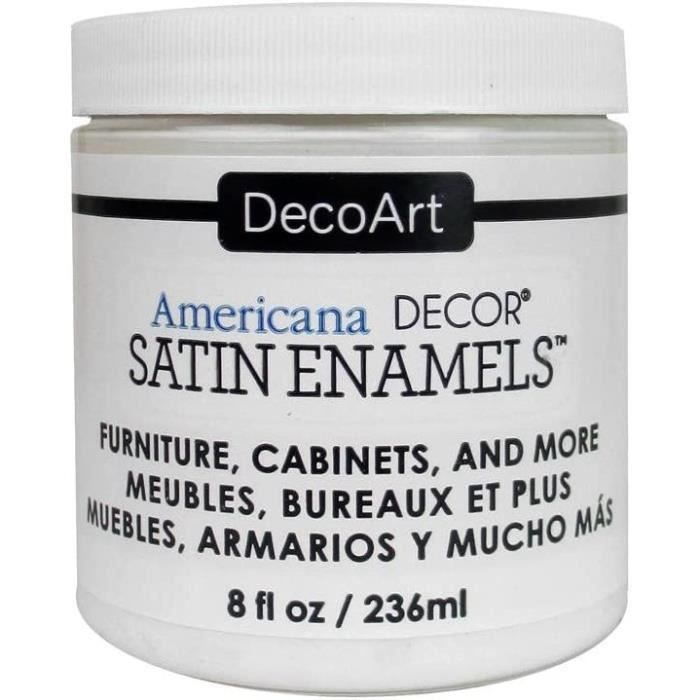 Peinture Acrylique Noire Satinée En Aérosol 200ml